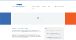 Desktop Screenshot of pmafrictionproducts.com